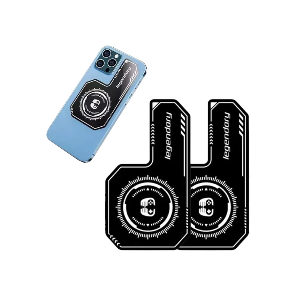 لاصق تبريد هاتف مغناطيسي يونيفرسال يونيفرسال بتقنية الامتصاص الحراري  -أسود