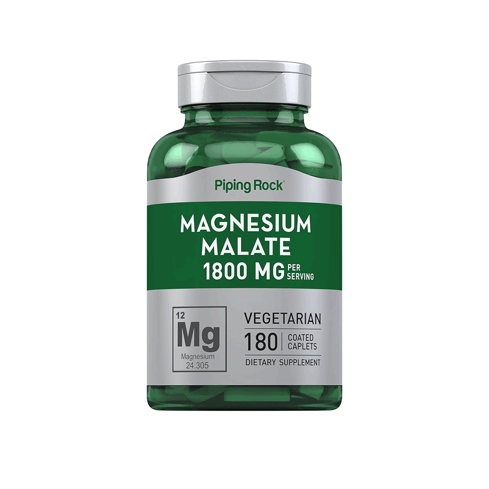 مكمل غذائي بايبينغ روك مغنيسيوم لدعم طاقة العضلات والجسم – 180 قرص