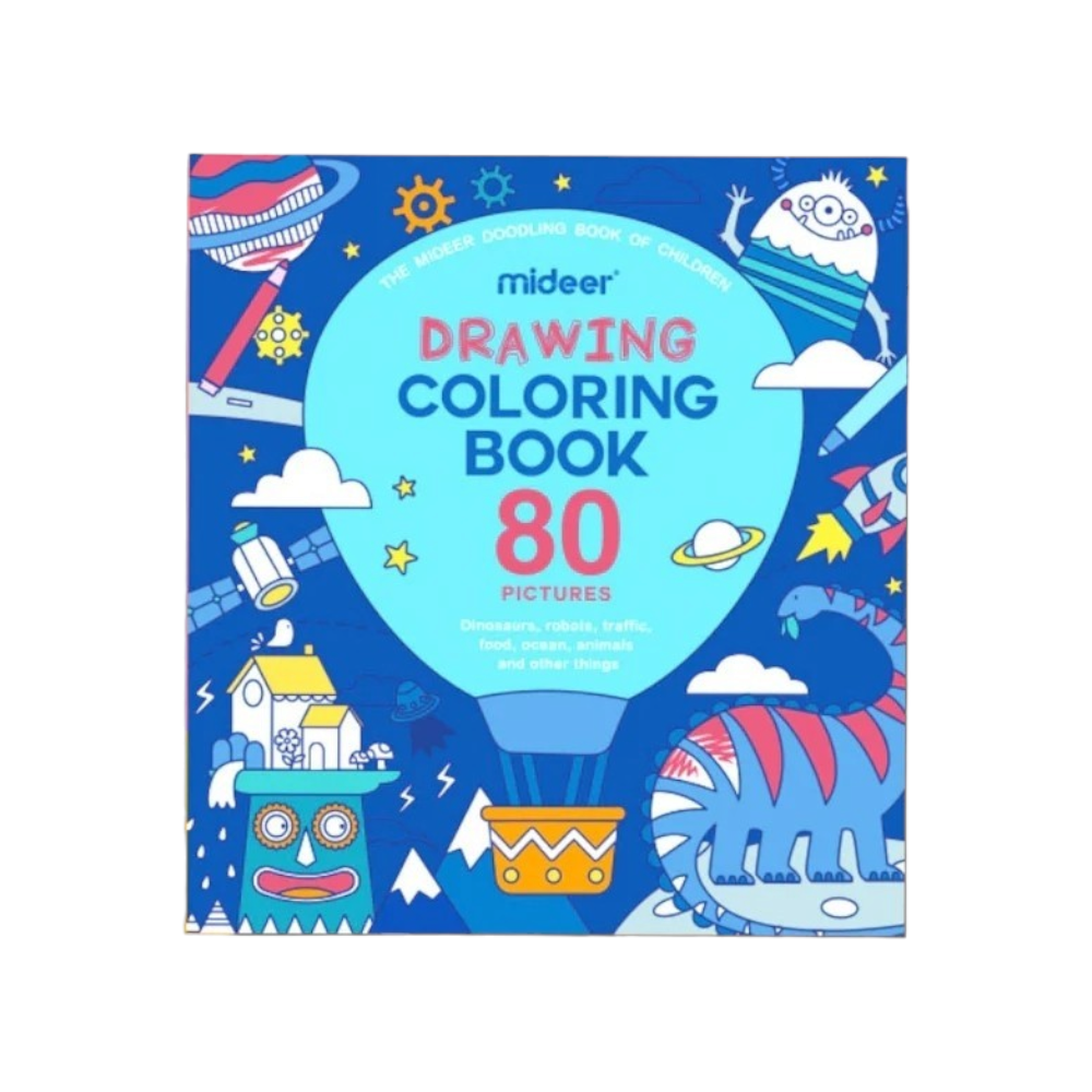 ميدير كتاب تلوين ورسم مغامرة منطاد الهواء الساخن للأطفال - 80 صورة 