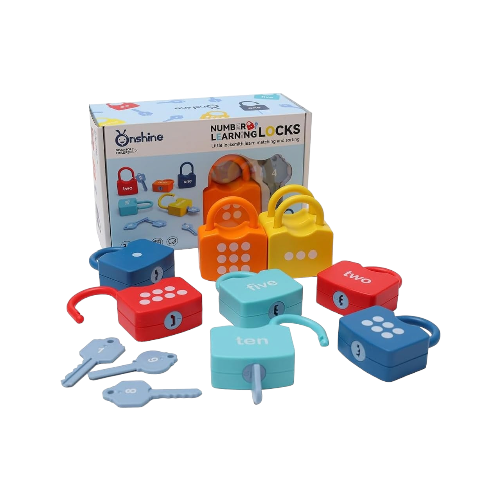 اونشاين أقفال التعلم للأطفال - 27 قطعة