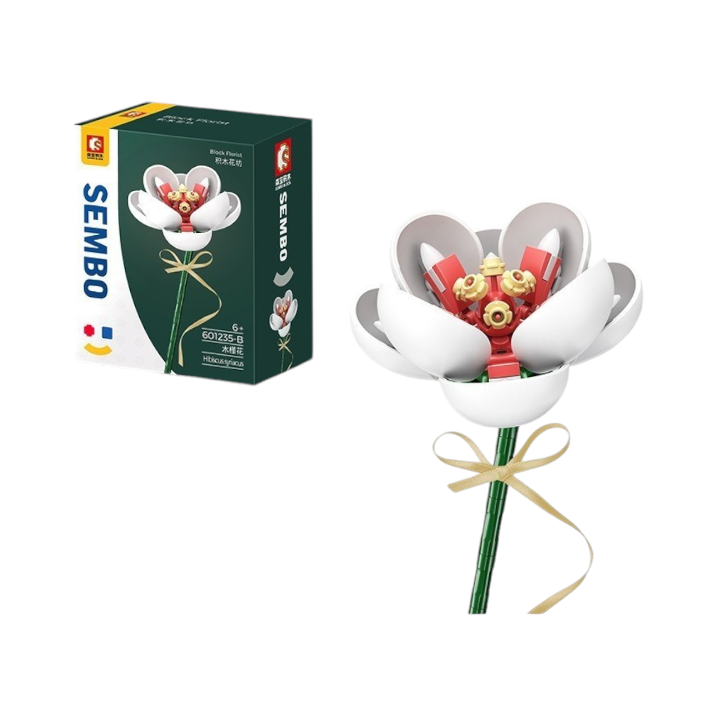 سيمبو لعبة تركيب باقة زهور بلاستيكية - 81 قطعة