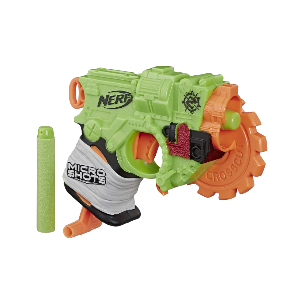 نيرف لعبة مسدس مايكروشوتس زومبي سترايك كروسكات - 3 قطع