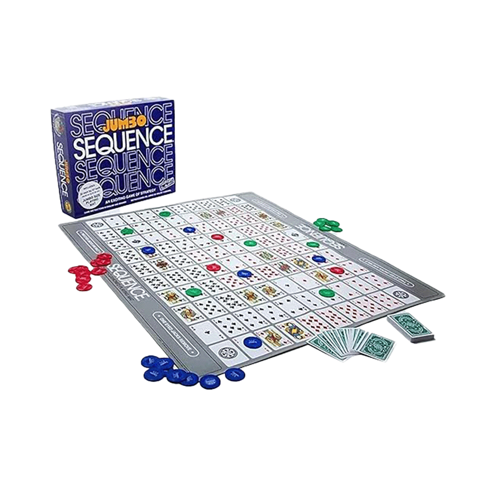 سيكوينس جامبو لعبة لوحية تفاعلية  - أزرق