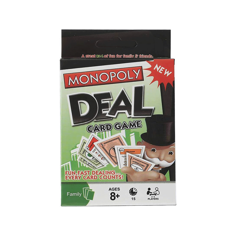 غوبلين مونوبولي ديل لعبة بطاقات النسخة الإنجليزية - متعددة الألوان