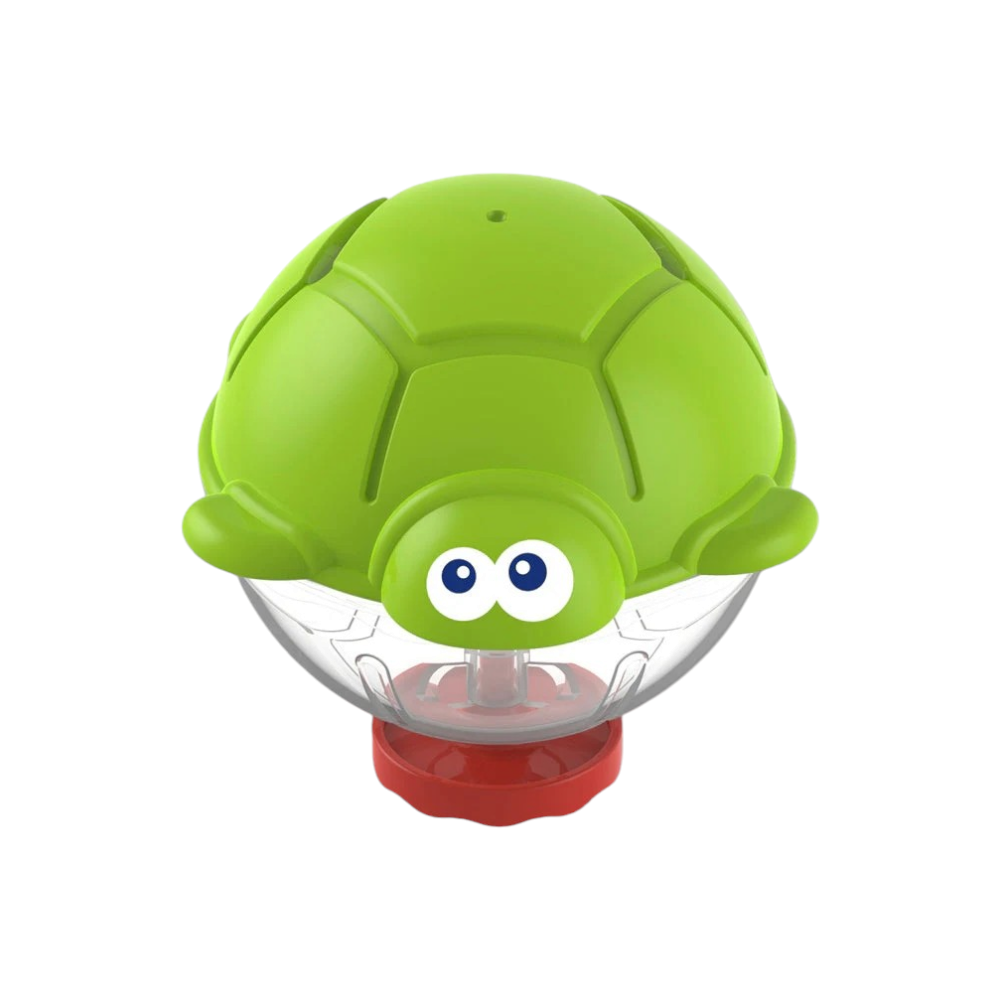 لعبة رشاش الماء على شكل سلحفاة للأطفال - أخضر