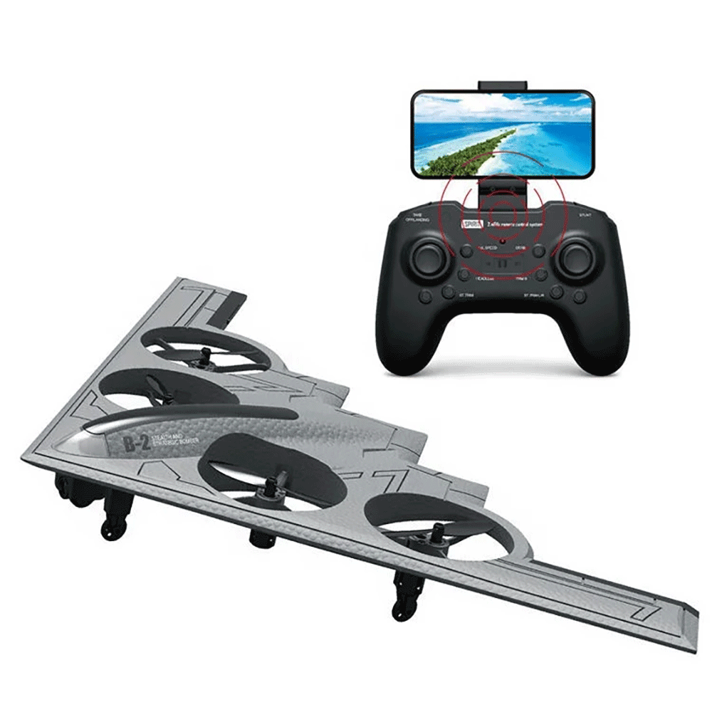 لعبة طائرة تحكم عن بعد مع واي فاي وكاميرا - متعددة الألوان