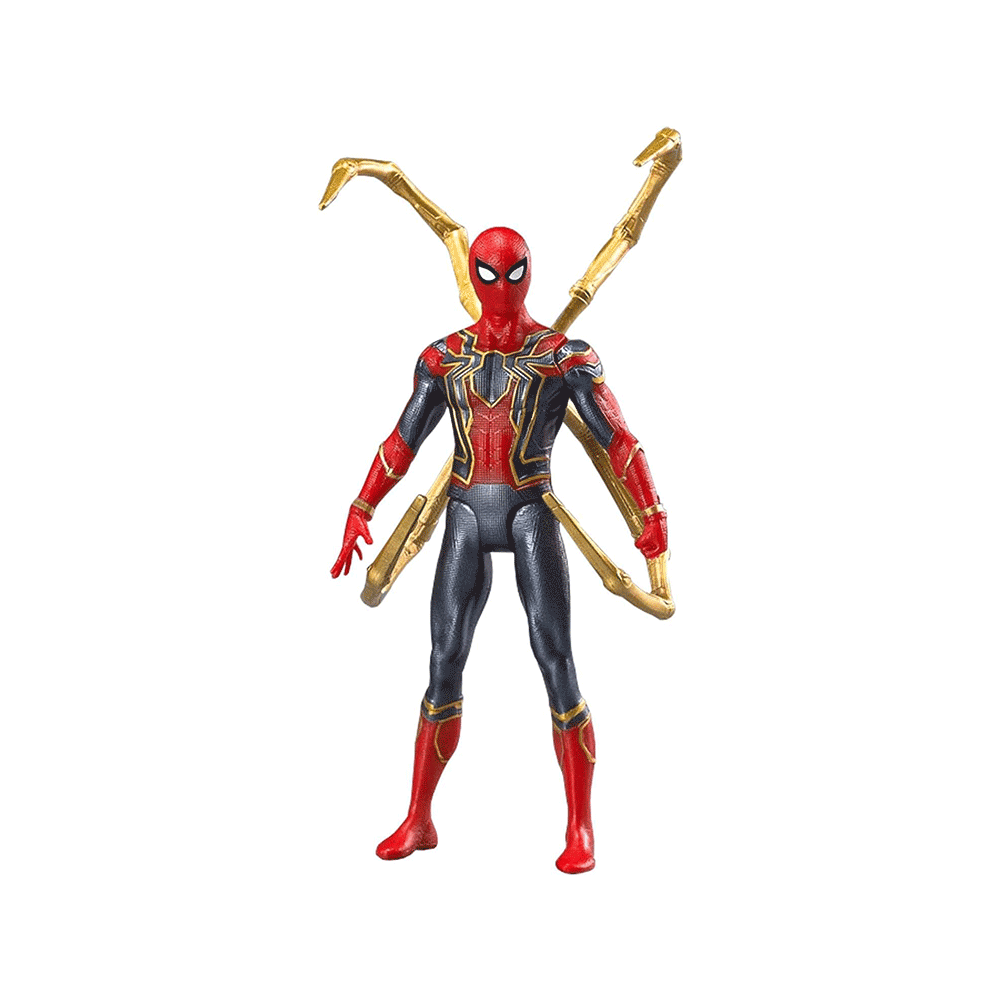 مجسم شخصية سبايدر مان نموذج مصبوب - ‎7.7 × 4.5 × 10.5 سم