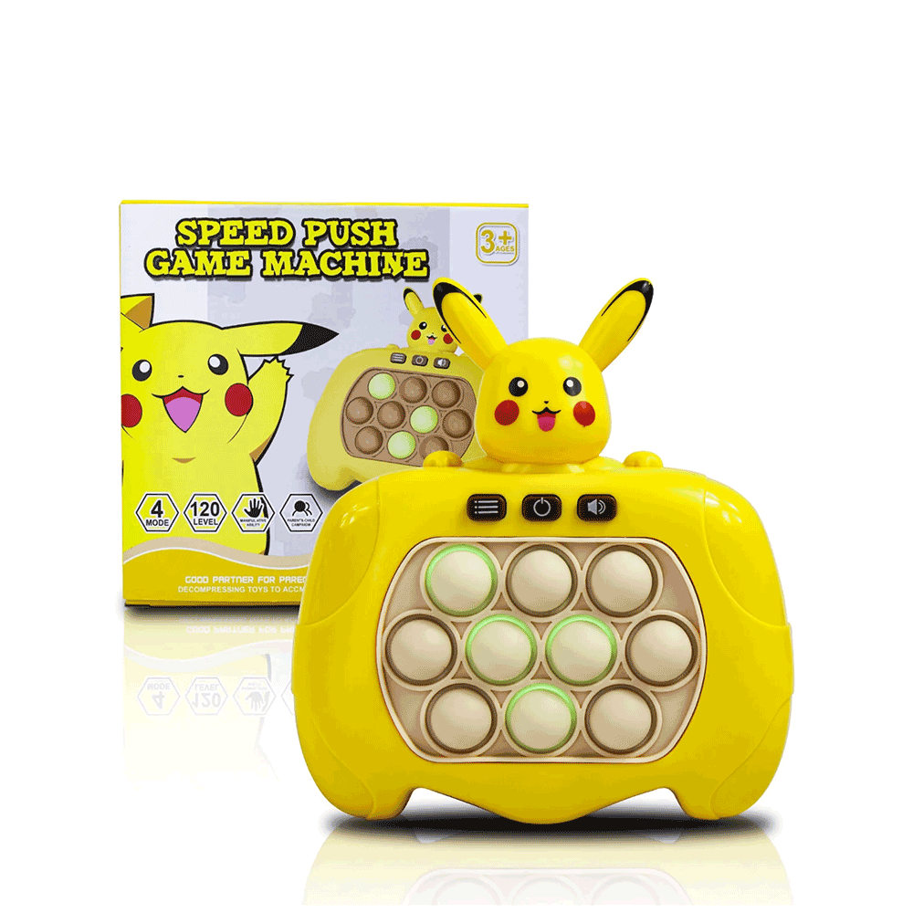 لعبة بوب إت الموسيقية المضيئة على شكل بوكيمون -  أصفر 