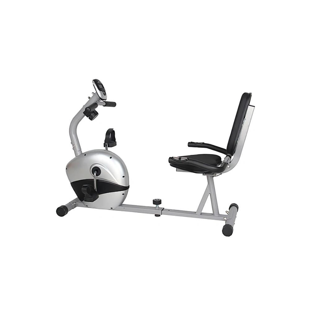 دراجة تمارين مغناطيسية متعددة الوظائف للياقة البدنية و التمارين المنزلية موديل MRB 6200 - فضي