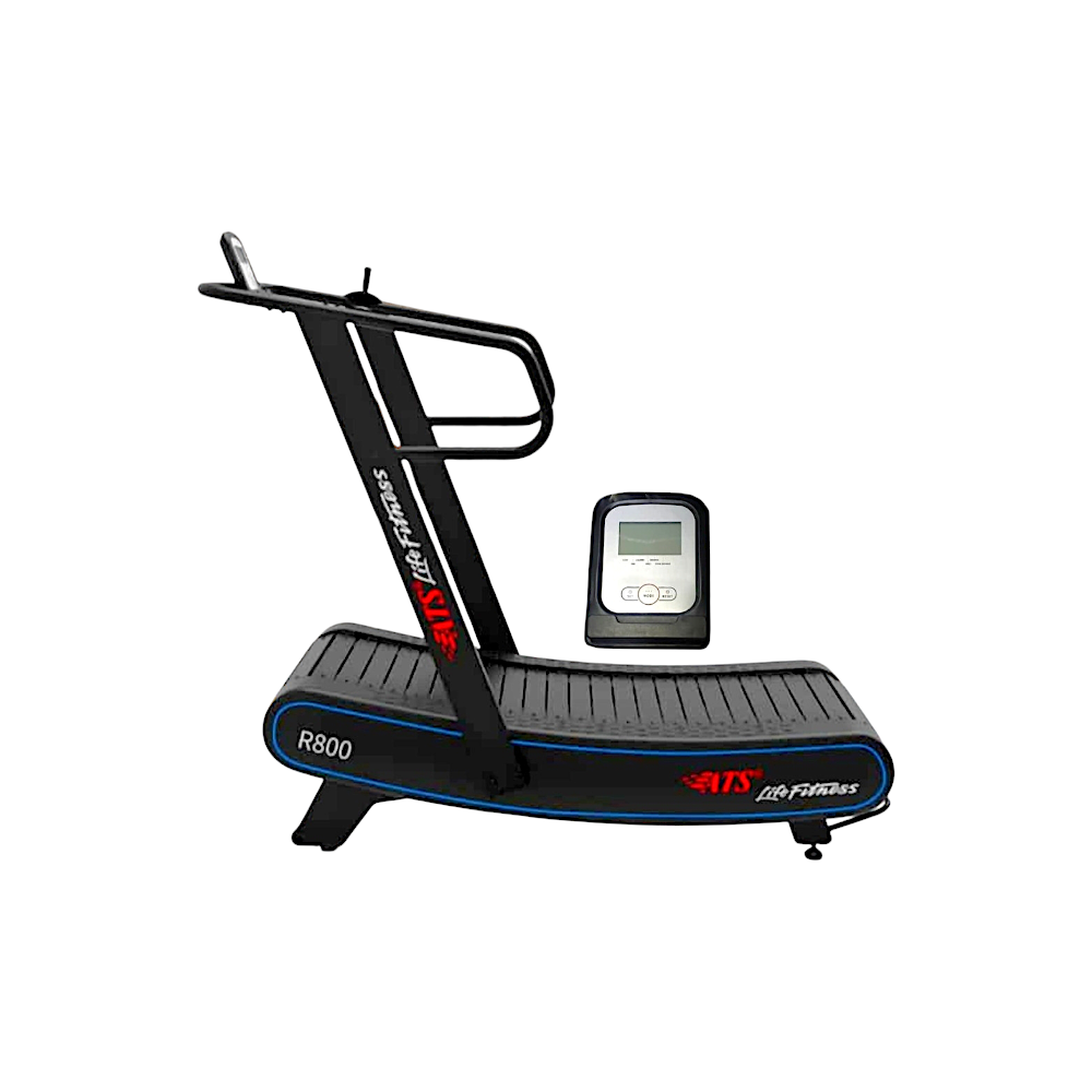 أي تي إس لايف فتنس جهاز جري رياضي أوتماتيكي حديث لتمارين اللياقة البدنية موديل R800 - أسود