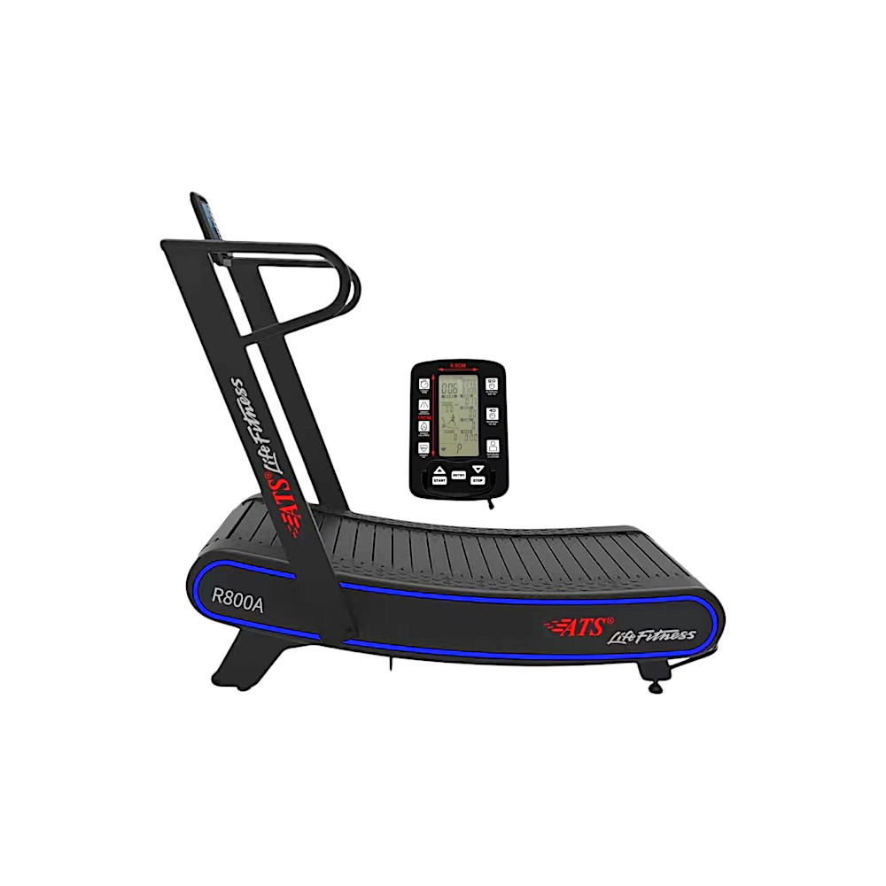 أي تي إس لايف فتنس جهاز جري رياضي أوتماتيكي حديث لتمارين اللياقة البدنية موديل R800A - أسود