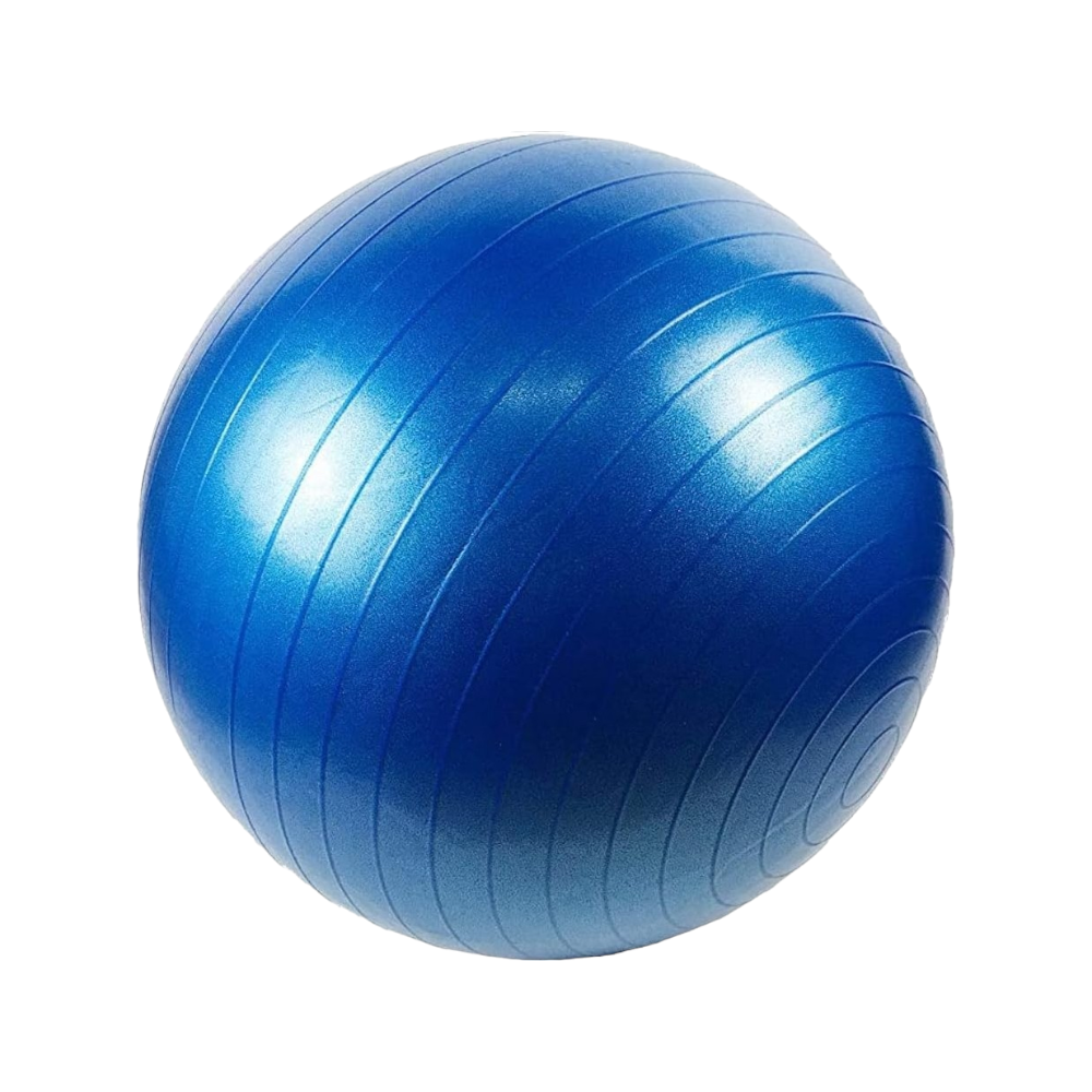  كرة اليوجا والجيم الرياضية مضادة للانفجار مقاس 75 سم - أزرق