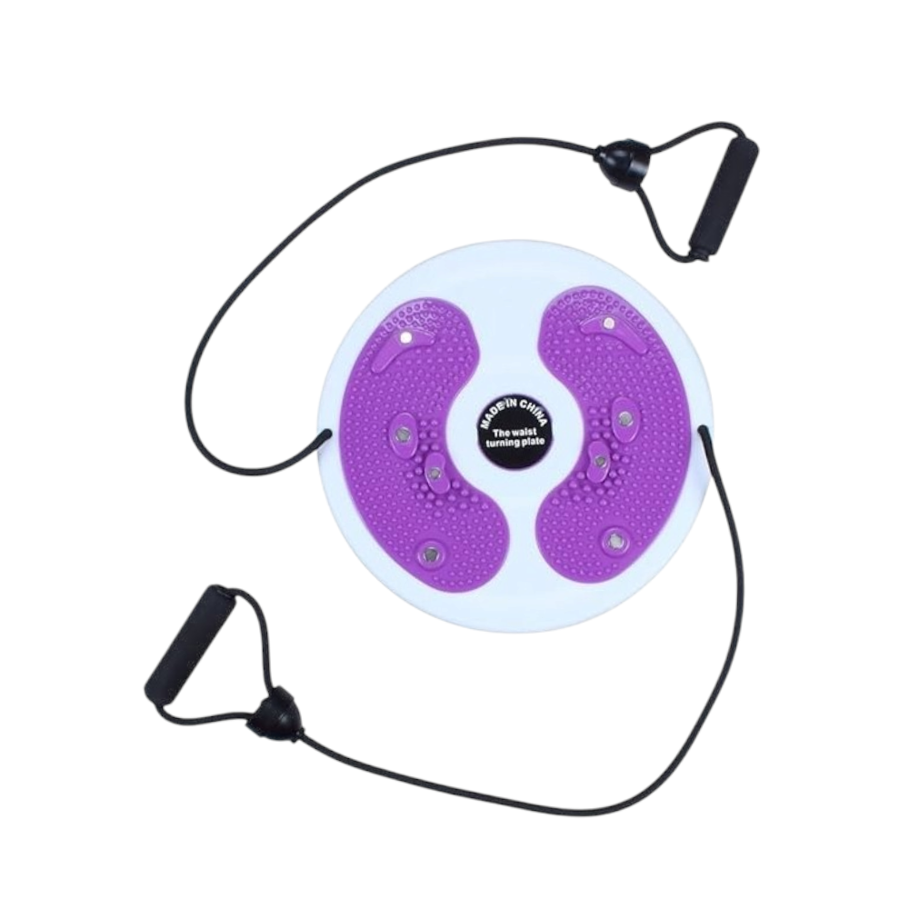 نيرفا قرص تدوير الخصر مع حبل شد - بنفسجي