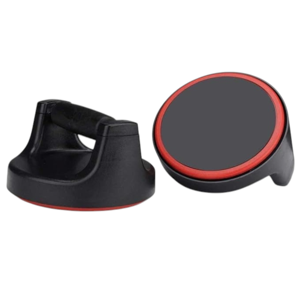 يشدمكجدج قضبان تمرين الضغط الدوارة 360 درجة - أسود