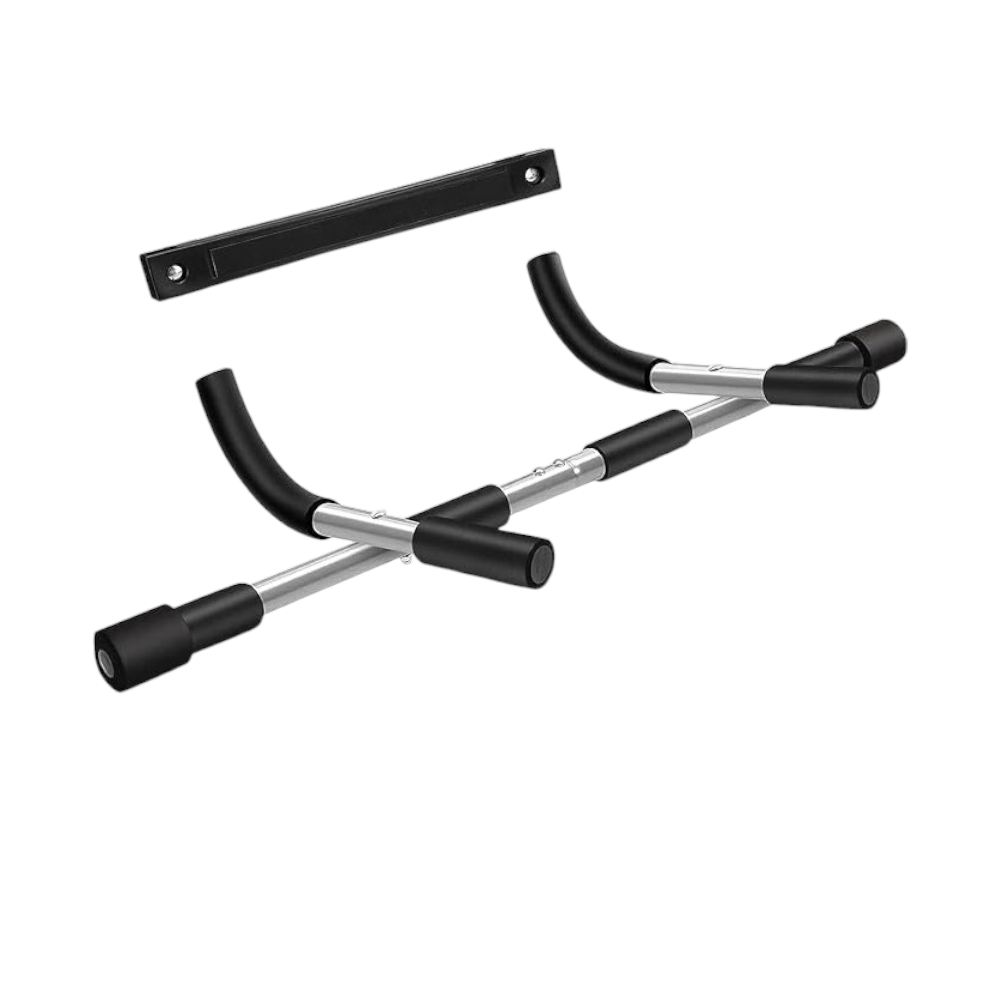 اكس سبرينغ بار سحب متعدد الوظائف قابل للتركيب على الإطار - أسود