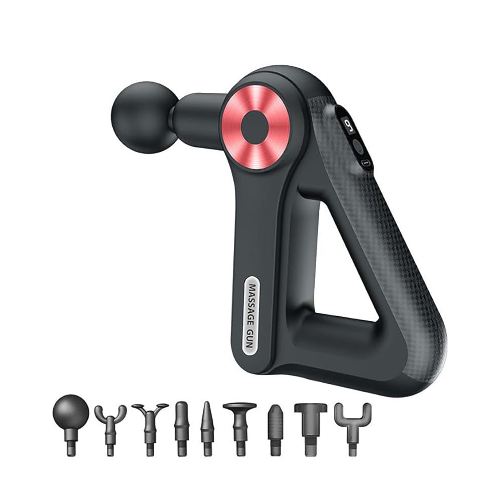 ايلترازون مسدس تدليك لتدليك الأنسجة العميقة - أسود