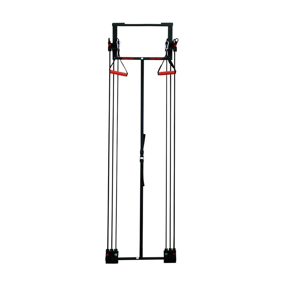 أداة تمارين علقة باب 200 توور للياقة البدنية - أسود