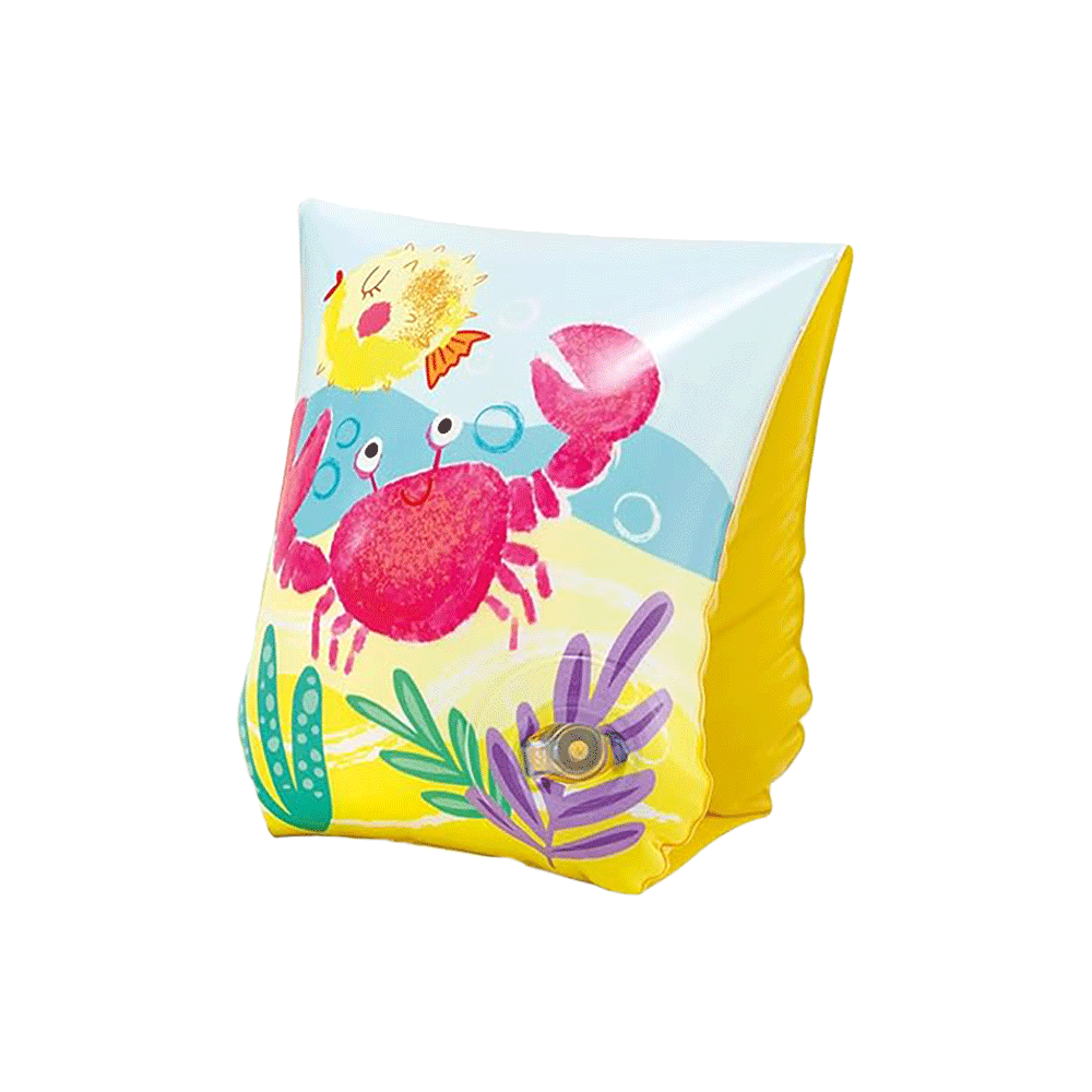 عوامات ذراع للأطفال بتصميم حيوانات بحرية - متعدد الألوان