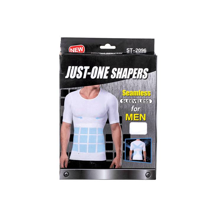 فنيلة رجالي نص كم بمشد للبطن و الظهر موديل ST-2096