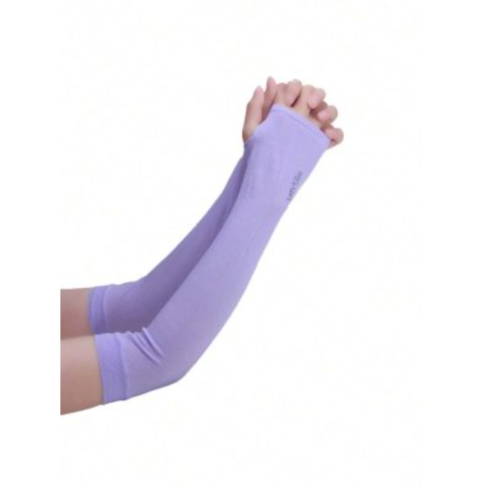 قفازات طويلة اكمام واقية من الشمس سماوي