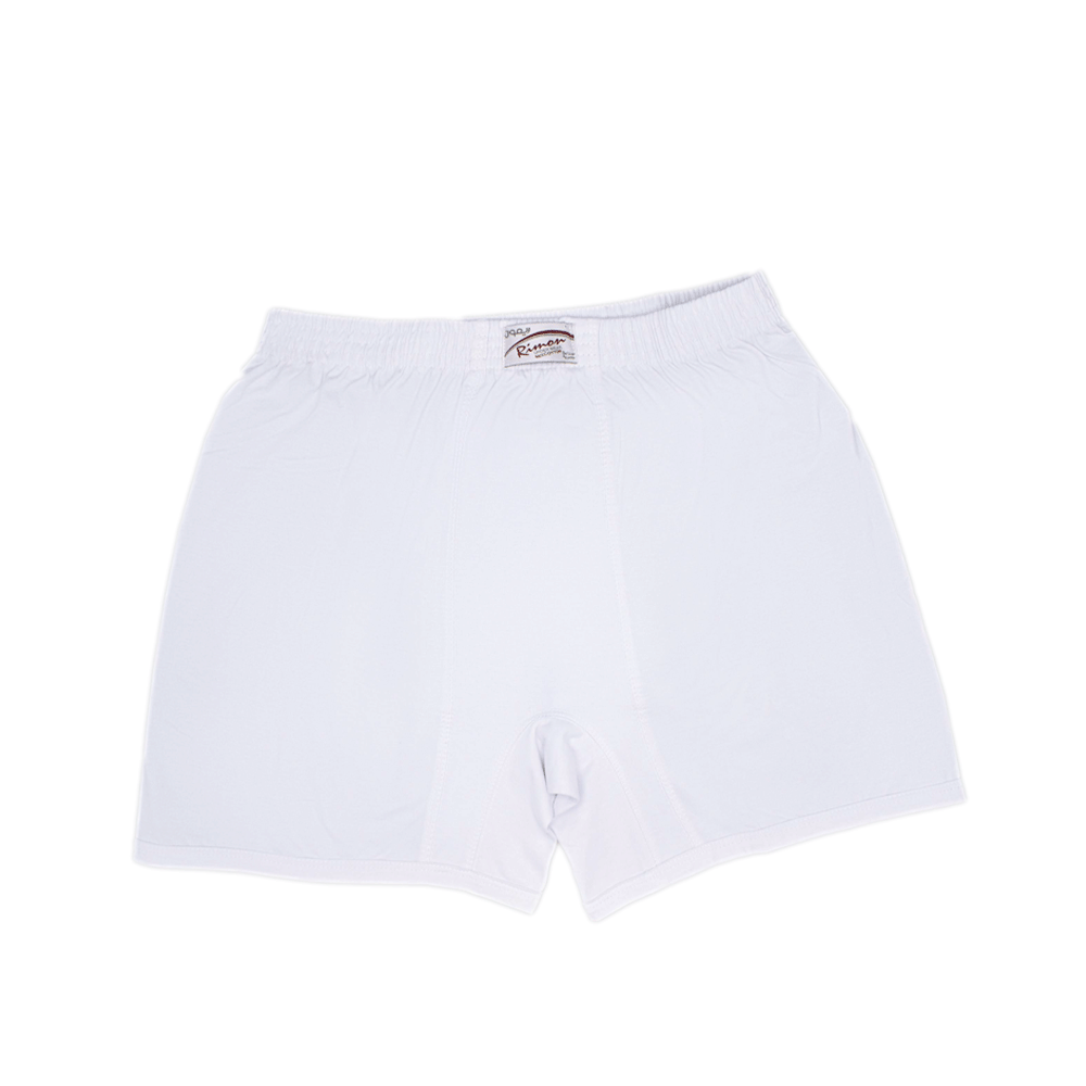 ريمون - سروال رجالي قصير أبيض M
