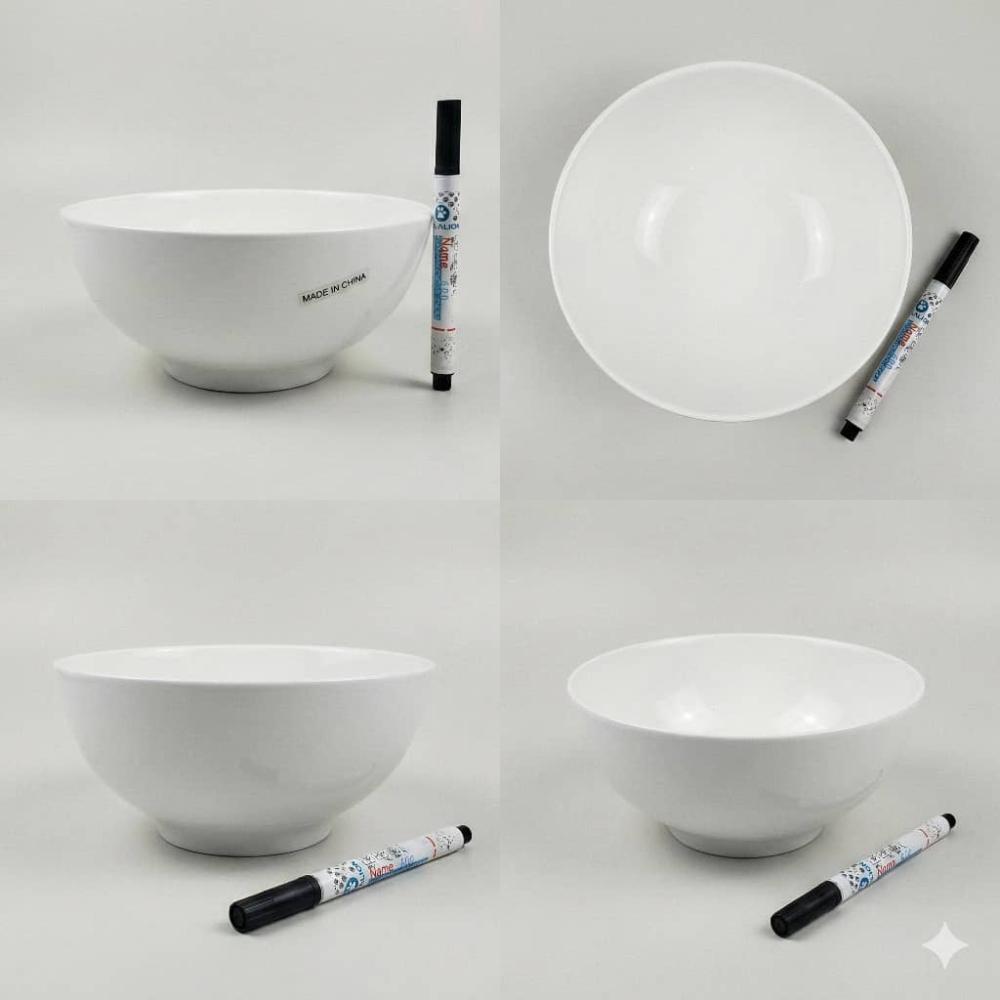 مطيبه سيراميك ابيض حجم كبير