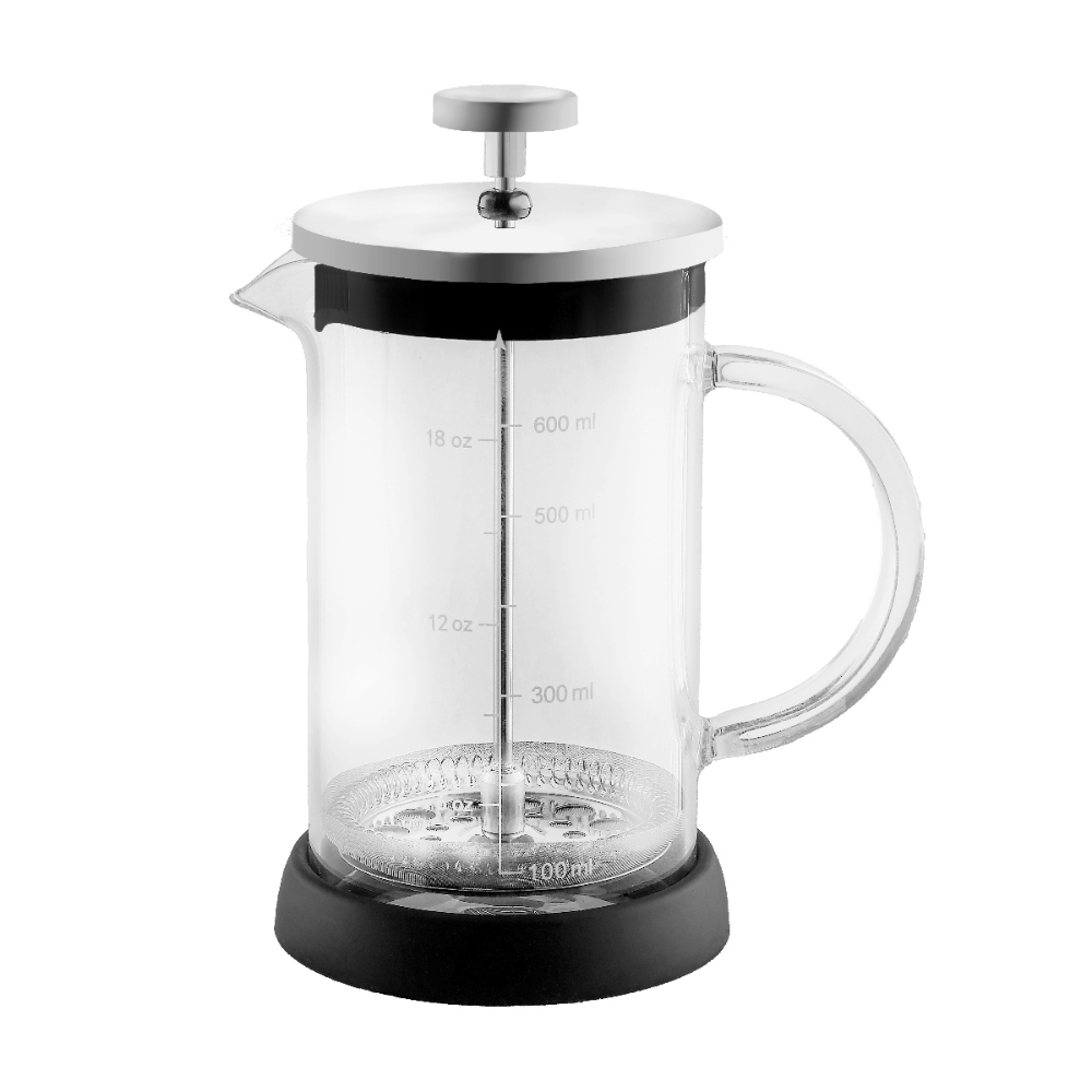 أداة تحضير القهوة فرينش بريس زجاجية 800 مل - أسود