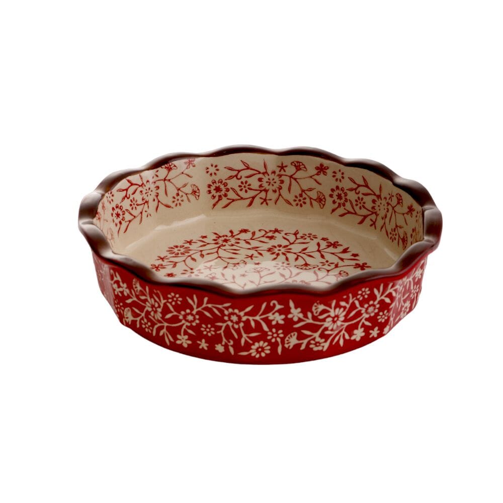 داني هوم صحن تقديم بورسلان مزهر - 17 سم