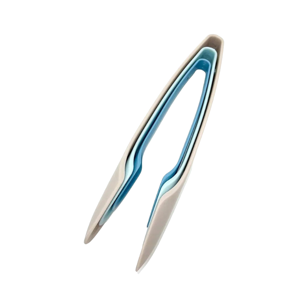 طقم ملاقط طعام بلاستيك متعددة الإستخدامات - 3 قطع