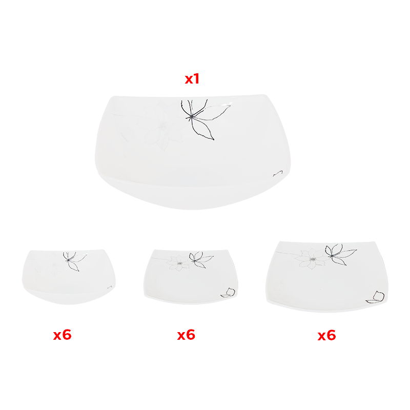 بيست واي طقم عشاء - 19 قطعة