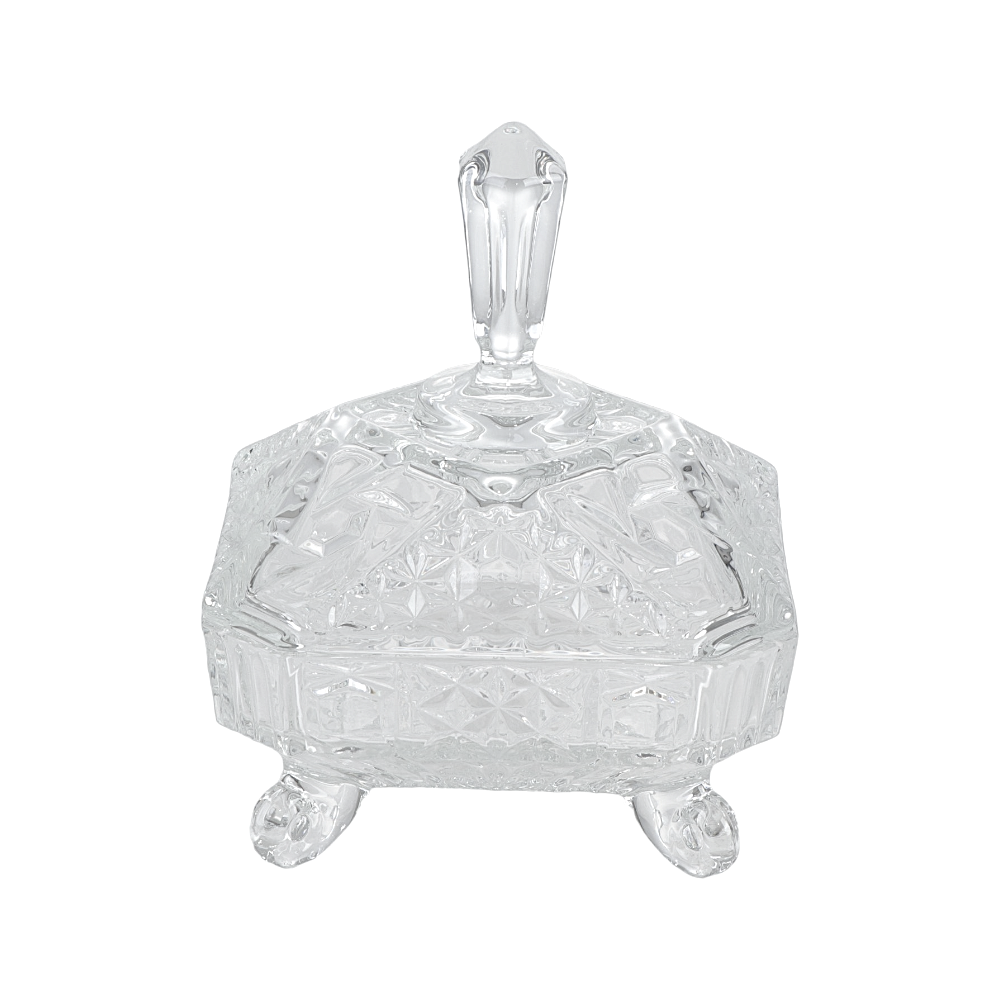 سكرية من الكريستال بالاديوم ليور شفاف - 16 سم