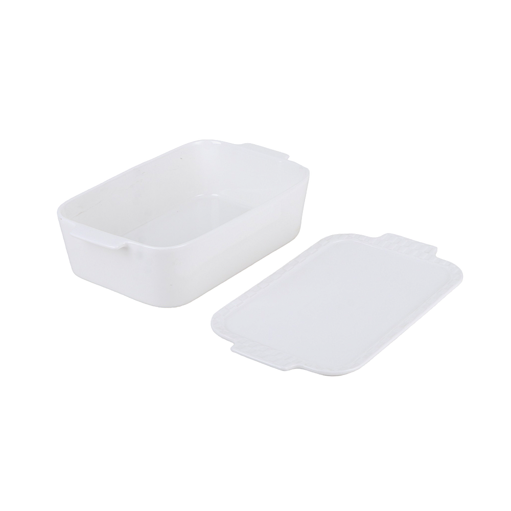 هومزازا طقم كاسرولات من البورسلان - 2 قطع