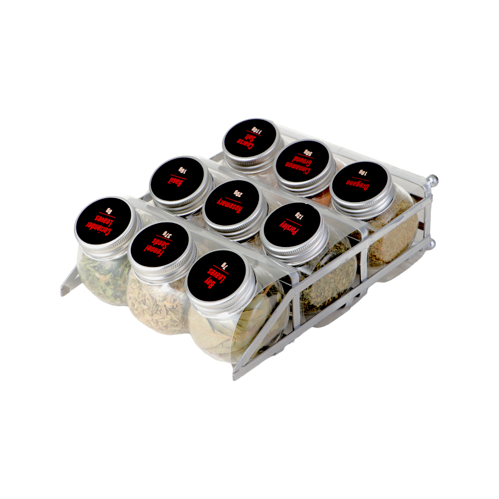 داني هوم استاند علب توابل معدني - 9 علب