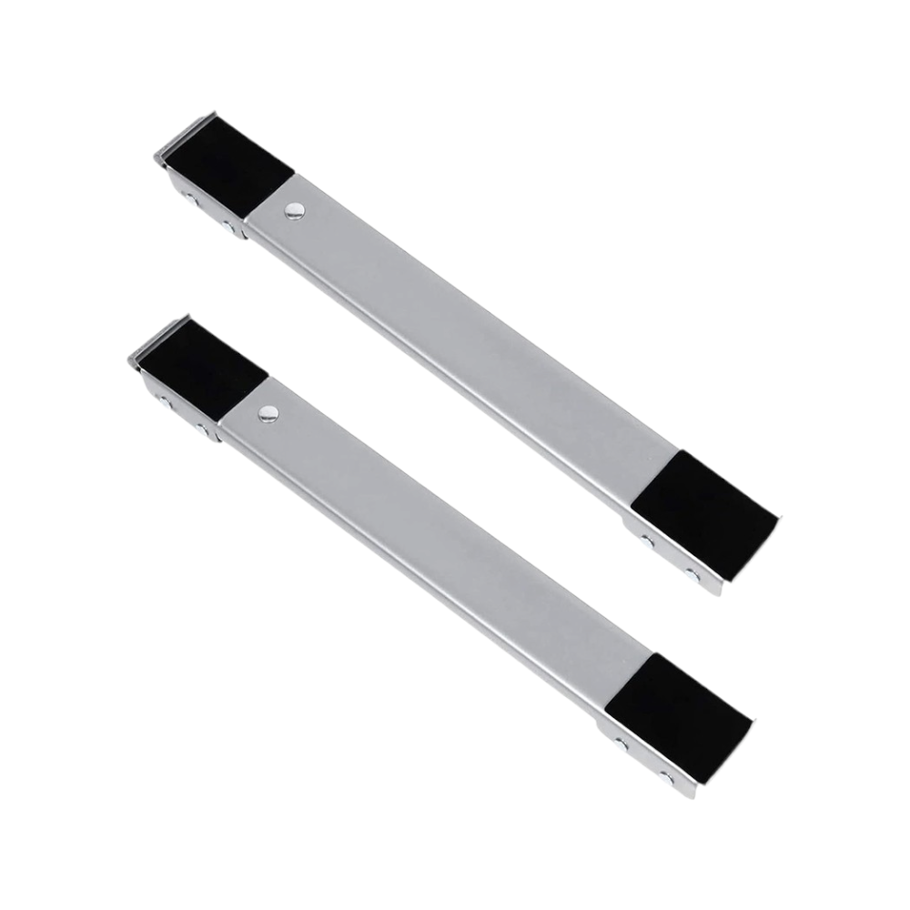 قاعدة أثاث قابلة للتعديل مع قفل مرفق غير قابلة للانزلاق - قطعتين