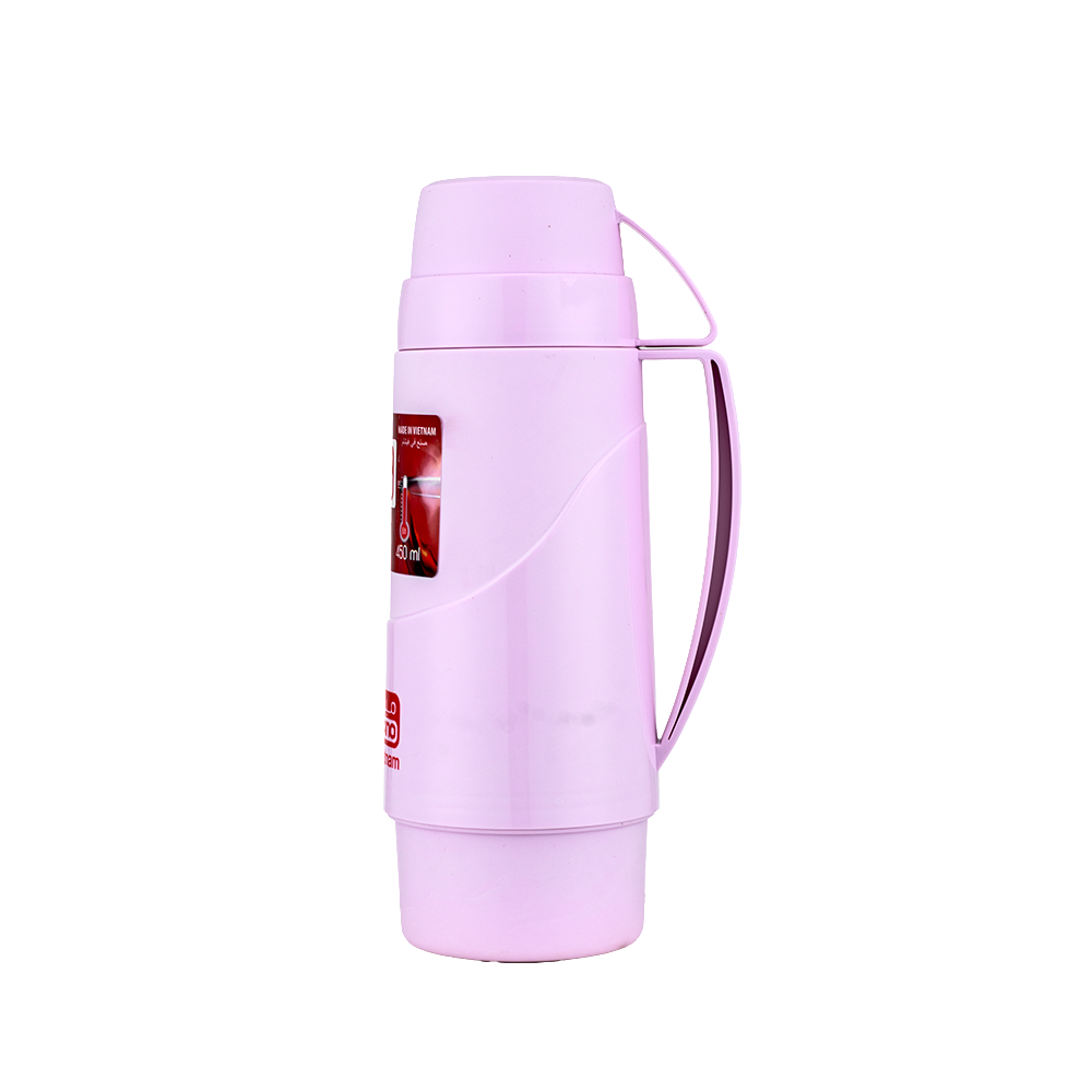 ميرانو حافظة مشروبات بسعة 450 مل موديل RO-04628 N1 - وردي