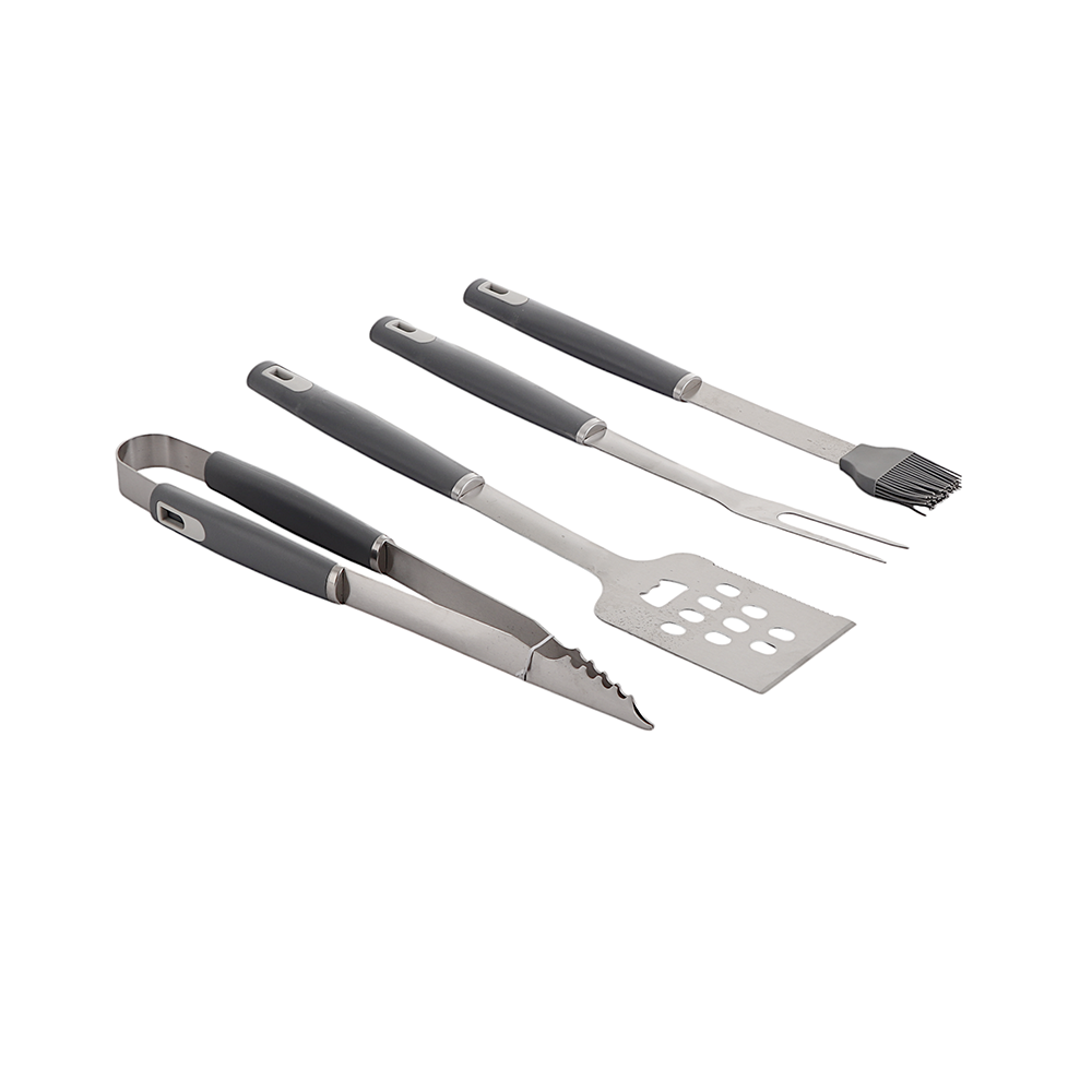  طقم أدوات  شواء استيل - 4 قطع 	