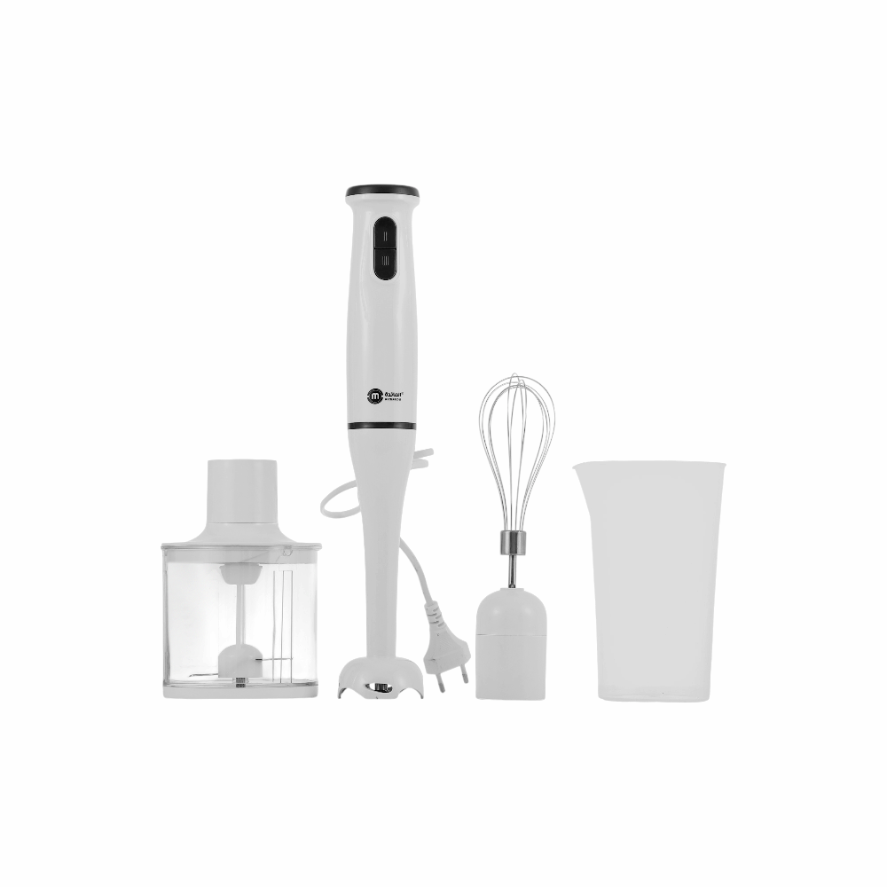 المائدة محضرة طعام كهربائية 4 في 1 بقوة 200 وات موديل 1715-4 - أبيض