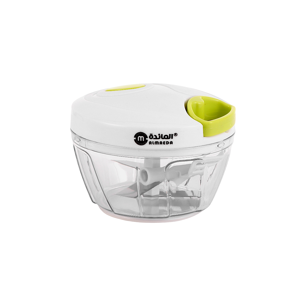 المائدة مفرمة خضراوات يدوية من البلاستيك موديل MD-3023 - أبيض