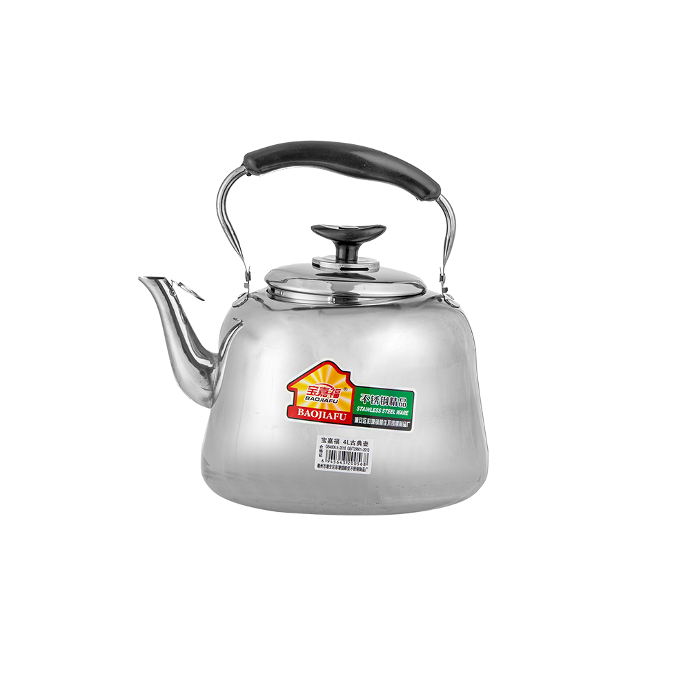 إبريق شاي استيل فضي أبو غطاء  - 3 لتر 