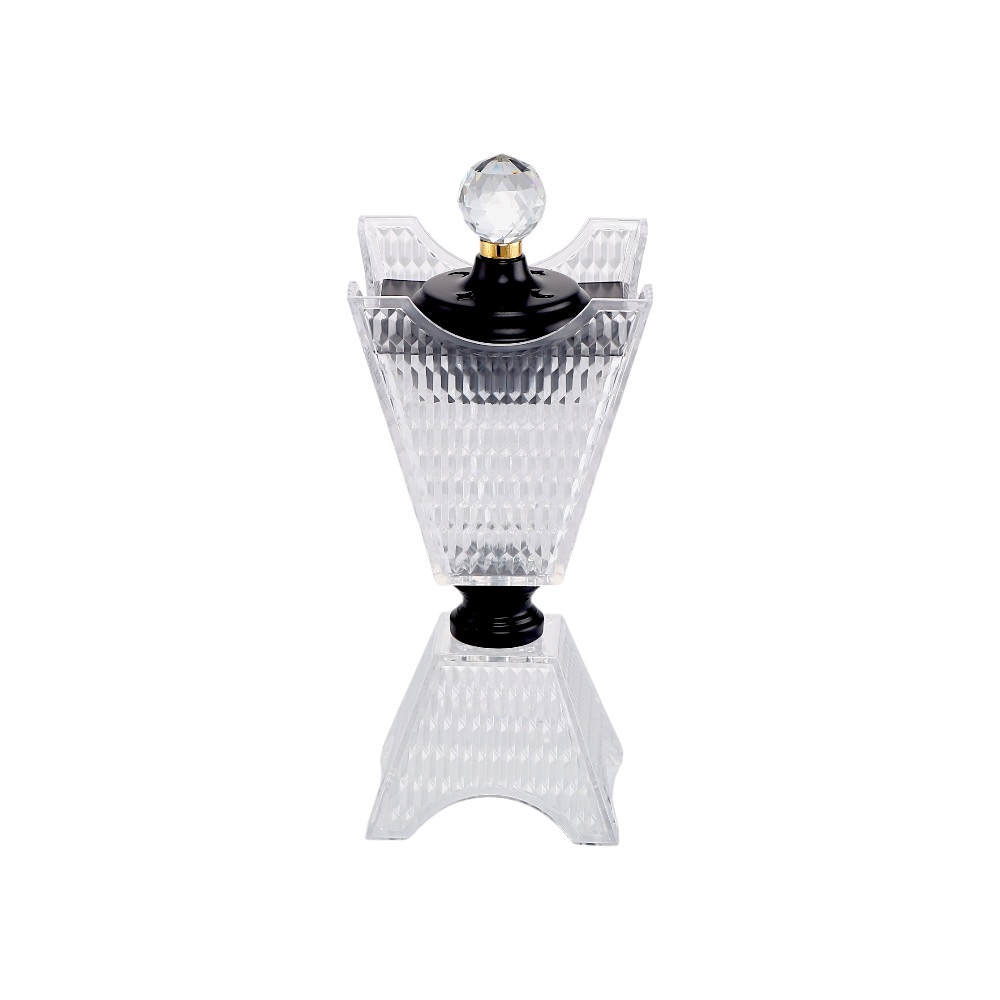 مبخرة اكريلك بتصميم فاخر - فضي