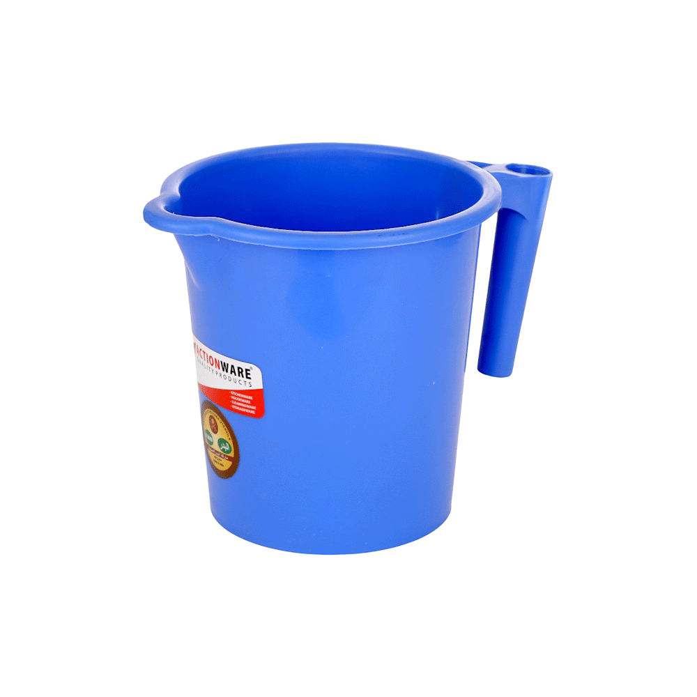 أكشن وير مغرف مياه بلاستيكي للحمام سعة 1500 مل - أزرق