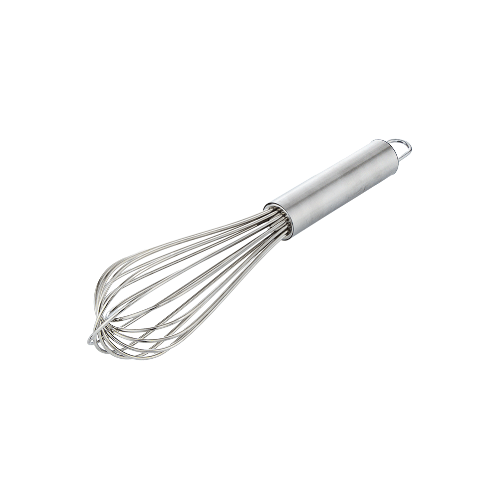 مضرب بيض يدوي استانلس استيل - 25 سم