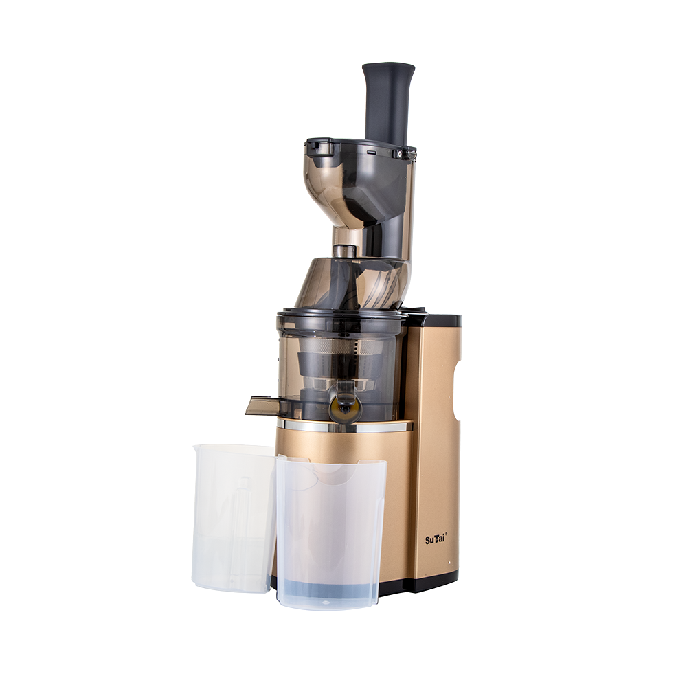 سو تاي عصارة فواكه كهربائية قوة 150 وات سعة ... مع كوبين بلاستيك سعة ... موديل 07-017 -  ذهبي 