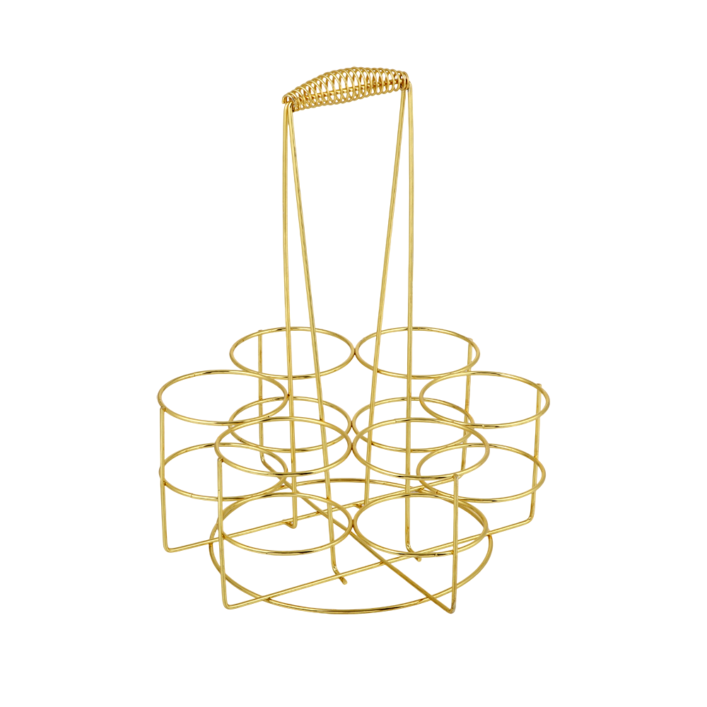 استاند حامل كاسات استانس استيل - ذهبي  