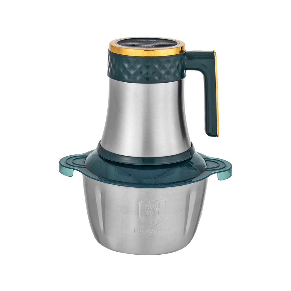 فرامة لحم كهربائية استانس استيل سعة 5 لتر قوة 400 وات - فضي