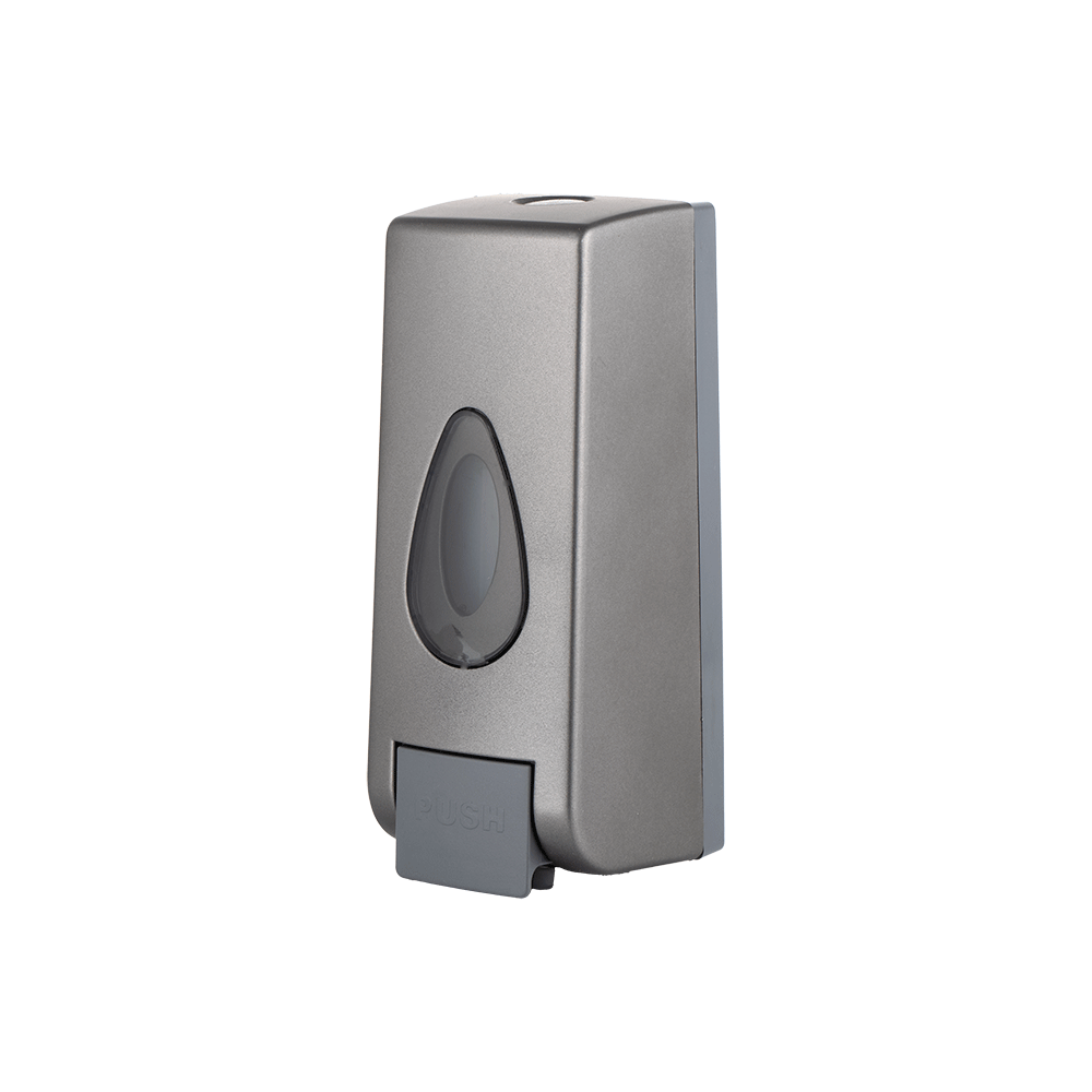 حامل و موزع صابون سائل سعة  300 مل -  رمادي