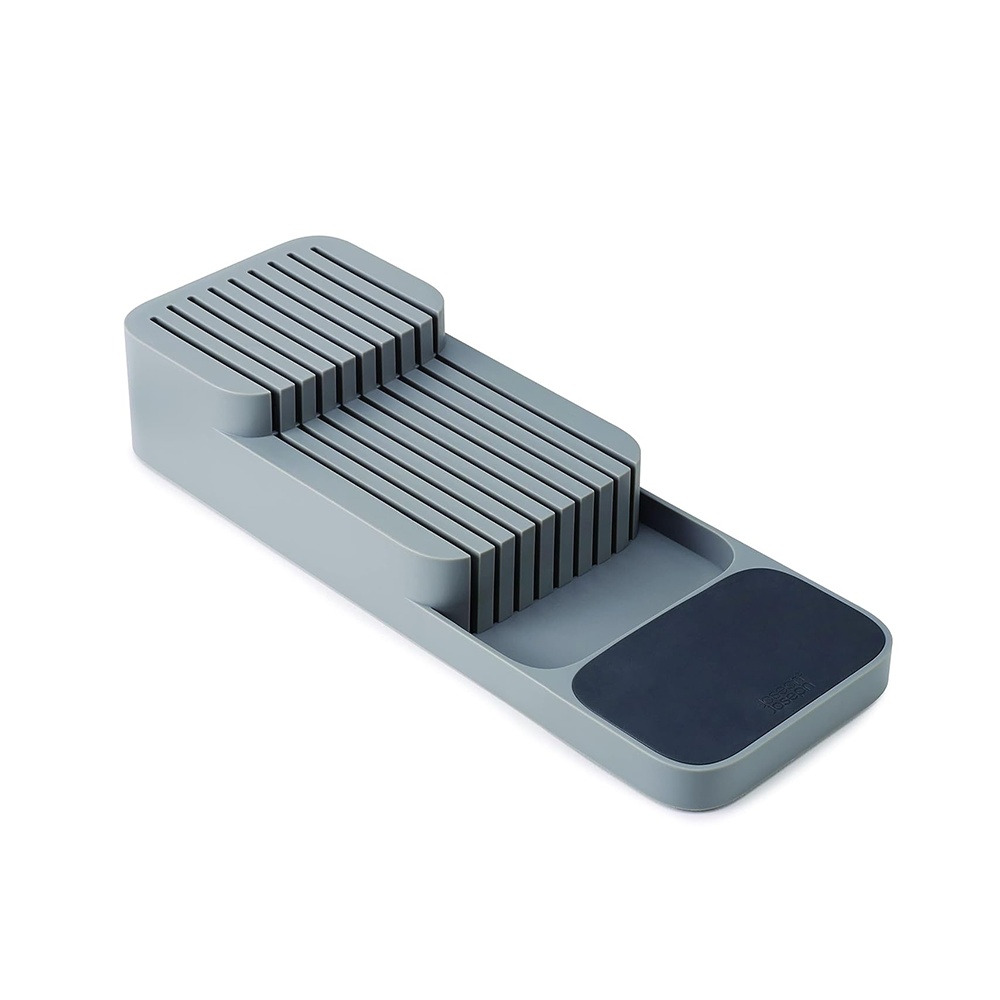 منظم أدراج للسكاكين - رمادي  