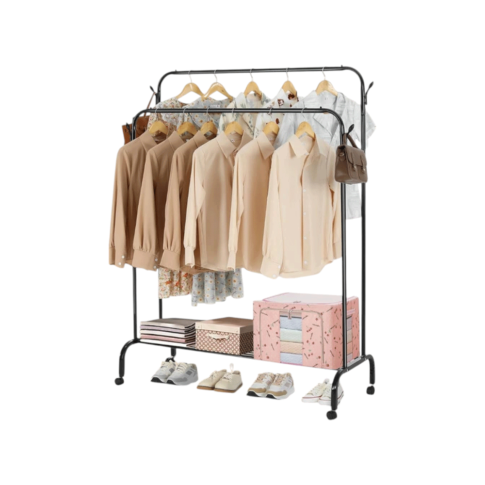 ستاند ملابس اسود جهتين حمولة 35 كيلو - موديل AZ-2719