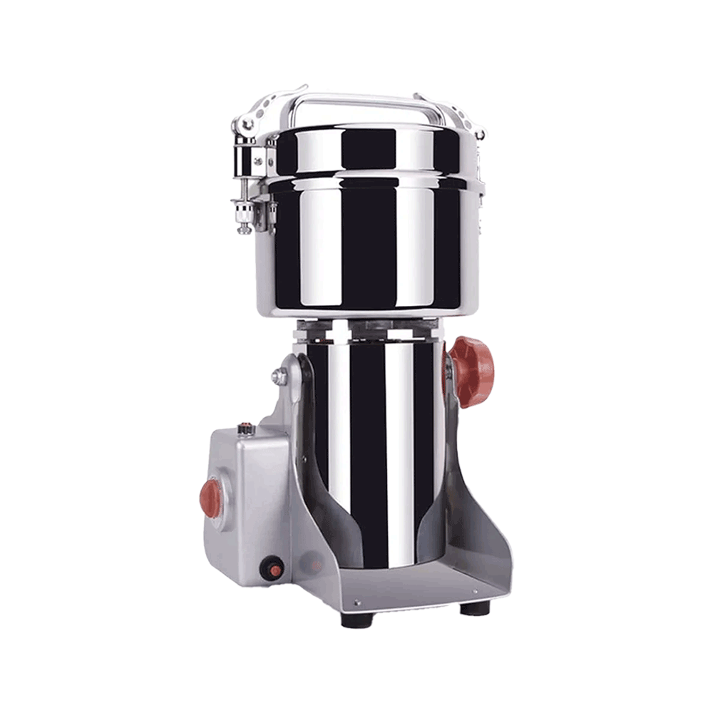 مطحنة بهارات وقهوة أورجنال من الفولاذ المقاوم للصدأ  سعة 350 جم وقوة 1600 وات موديل GT- DC350g - فضي