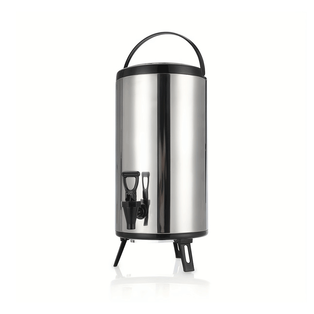 حافظة للحرارة النخبة سعة 10 لتر من الاستانلس استيل موديل JC318-10L - فضي